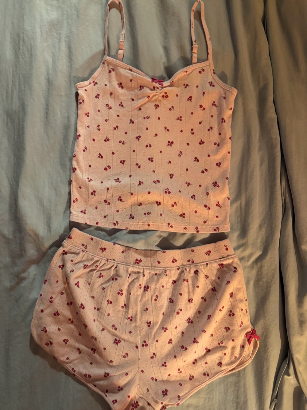 VS PINK Tank(xs) and Shorts(s) Set
